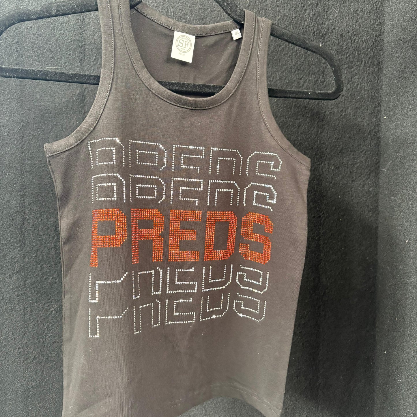 Black logo preds preds preds vest