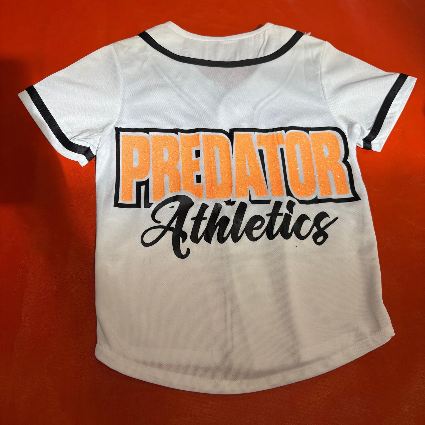 White Predator Athletics Jersey