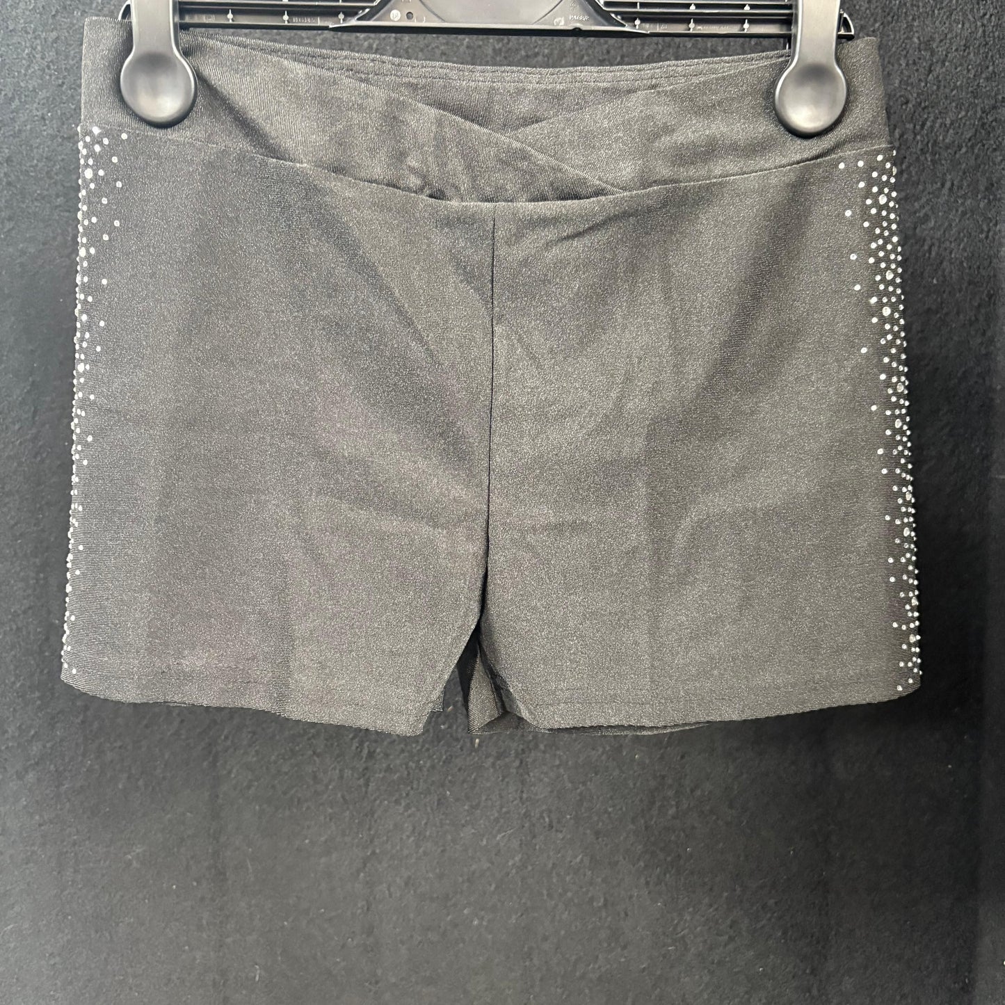Black Sparkle Shorts