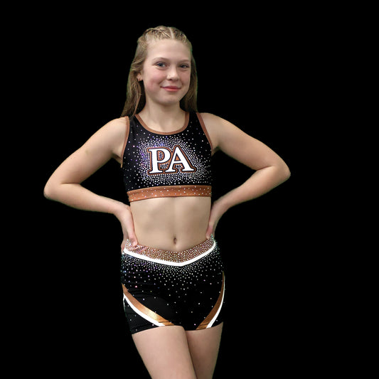 Sparkly PA sports bra