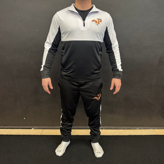 Embroided Sports Tracksuit Set